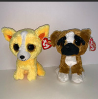 Ty Beanie Boo’s dandelion and Brutus