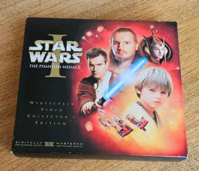 Pickup Larkspur Area Edmonton Star Wars Episode 1 The Phantom Menace *VHS Video Box Set Collector’s...