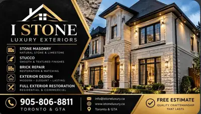 Stone, Stucco & Brick Exterior Services, View more