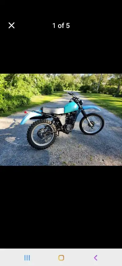 Yamaha IT 175. 2 stroke, 6 speed transmission. Runs great, very quick. Brand new clutch assembly. As...