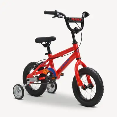 Used twice. Reason for selling is my child wanted a blue bike. *Generic photo as I listed while not...
