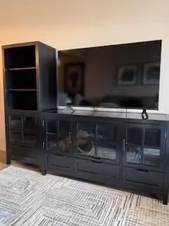 RARE FIND - No longer available for purchase in Canada or at Pier 1. Both pieces are solid wood and...
