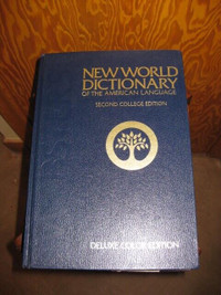 Webster's New World dictionary 1984