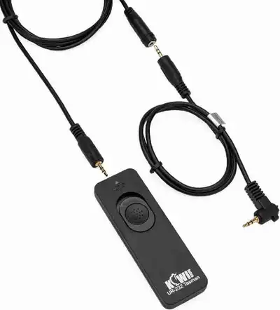 Kiwifotos RS-60E3 Remote Switch Shutter Release Cord for Canon EOS Rebel T6 T7 T5 T8i T7i T6s T6i T5...