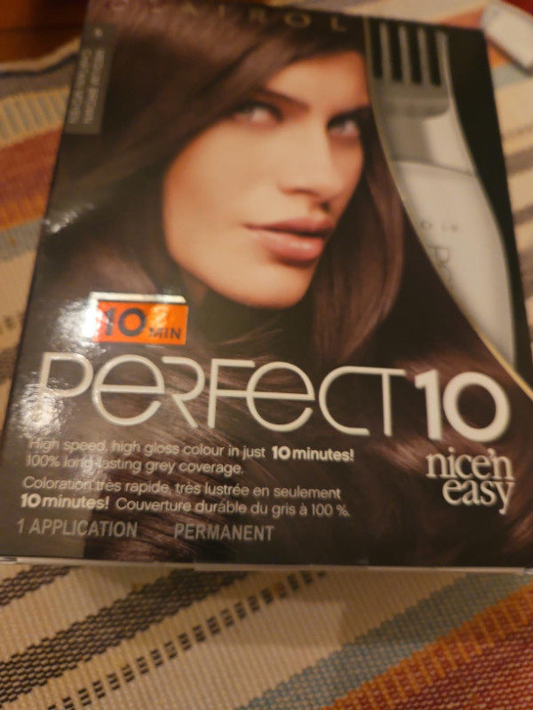 Clairol Nice'n Easy Perfect 10 Permanent Hair Dye-CAN-B001E95GSW in Health & Special Needs in Vancouver