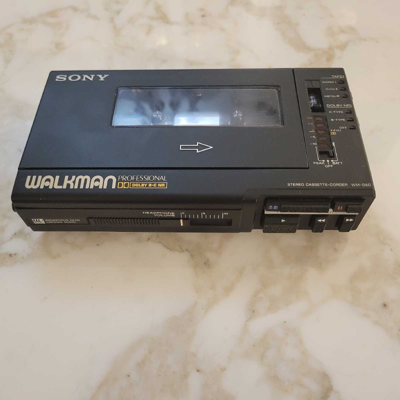 Sony Wmd6c Professional Walkman Portable Cassette Recorder Stereo
