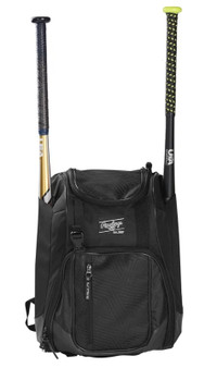 Rawlings CHAOS Sport Youth Backpack - Black