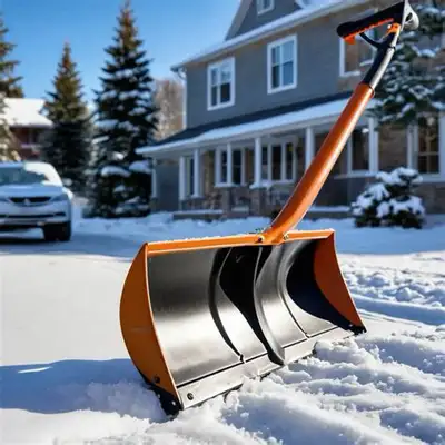 Affordable snow shoveling service, View more