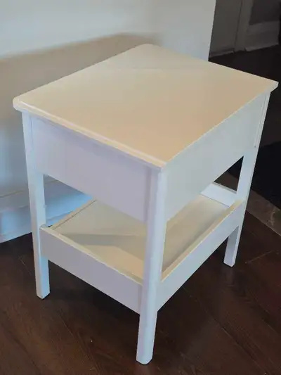 White Night Table/ Side Table , View more