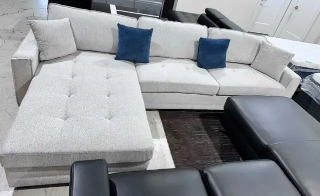 Modern L-Shaped Sectional Sofa – Comfortable & Stylish in Couches & Futons in London - Image 2
