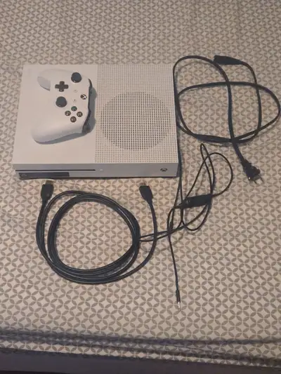 Xbox One S w/ controller, View more