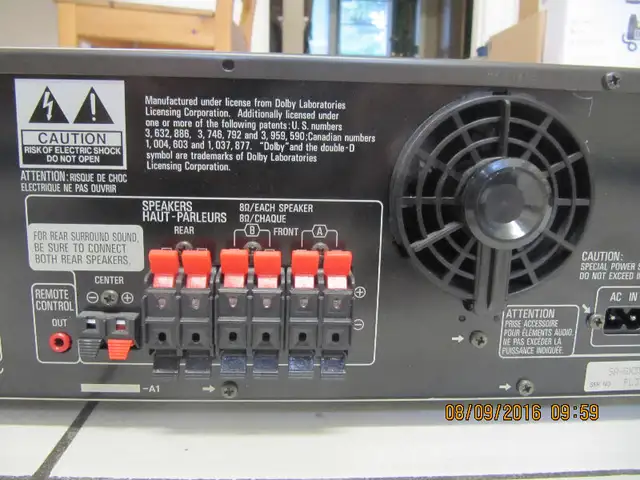 ClassicTechnics SA-GX350  DolbySurroundPro Logic Receiver 1990s in Stereo Systems & Home Theatre in Mississauga / Peel Region - Image 11