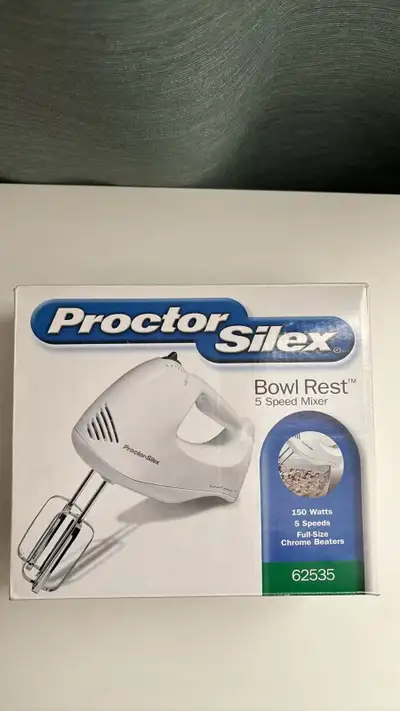 Proctor Silex Hand Mixer 5 speed, View more