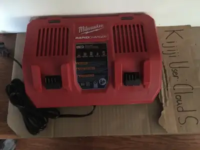 Milwaukee M18 Dual rapid charger (Tool only) ☘️☘️, View more