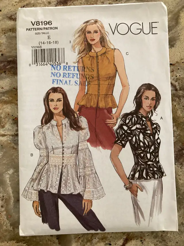 Sewing patterns64141845568259122