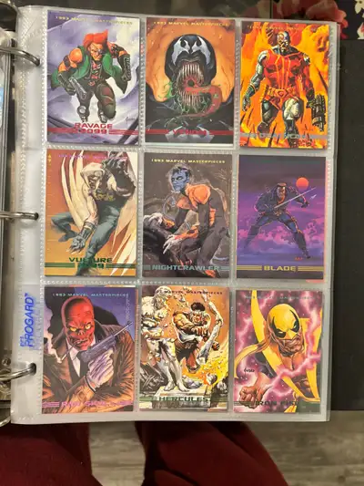 1993 Marvel Masterpieces Card Collection – 100+ Cards (NearMint), View more