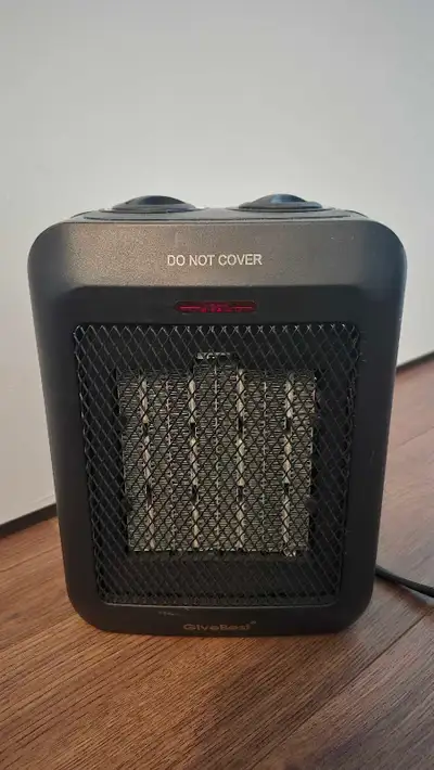 Portable electric heater - Almost new, View more