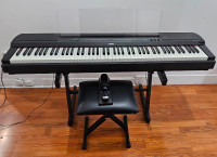Yamaha high-end digital piano P-255 complete kit