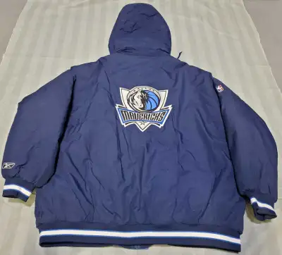 Early 2000's Reebok Dallas Mavericks jacket sz XXL, View more