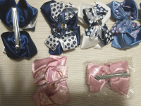Girls clips, headbands and more