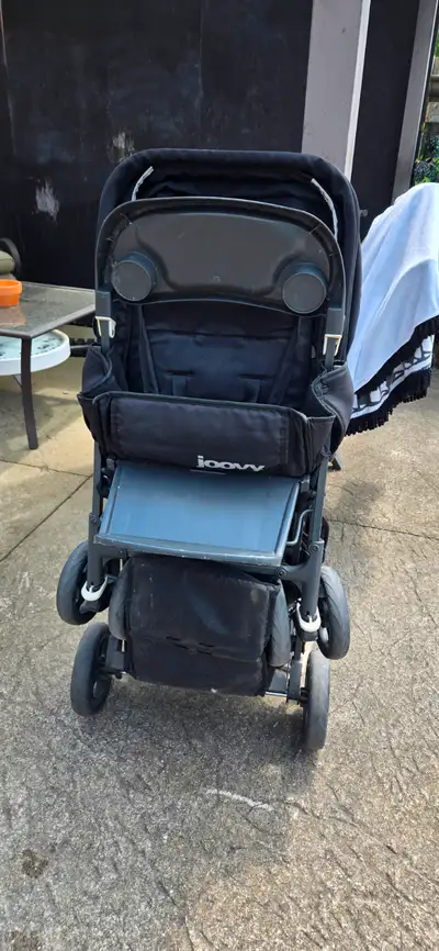 Joovy double stroller, View more
