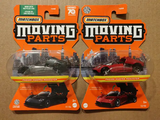 Matchbox Moving Parts Pagani Huayra Roadster 1:64 diecast car in Toys & Games in City of Toronto - Image 2