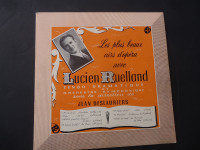 1950  33t  Opera  Lucien Ruelland Tenor Disques Edsyl