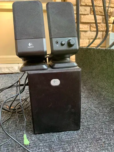 Logitech R-20 2.1 Speaker System or very best offer, View more