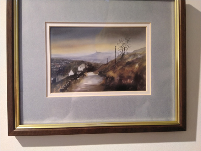 Ashley Jackson Signed Watercolour framed painting in Arts & Collectibles in Oakville / Halton Region - Image 3