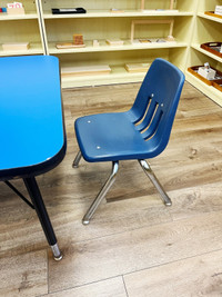 Child chairs, daycare chairs, school chairs, stackable 