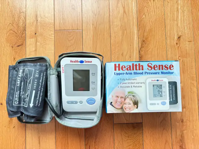 Upper Arm- Blood Pressure Monitor (Health Sense)