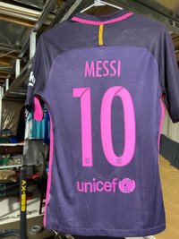 Messi Barcelona 3rd Kit, jersey Authentic Small