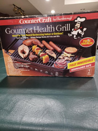 Gourmet Health Grill - Indoor or Outdoor