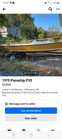 Wanted boat trailer