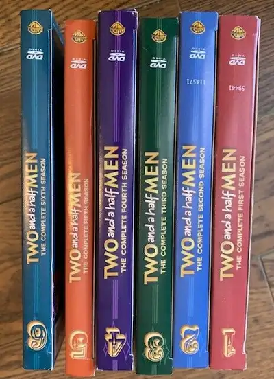 DVD Seasons - Some Good Ones ! Mash, Spin City,  1/2 Men +, View more