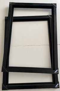 2 for $50 New 24x36" Black Floater Frames (for Canvas Art)