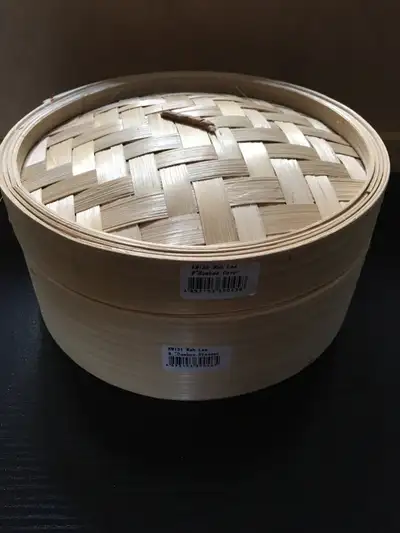 Bamboo steamer with lid, View more