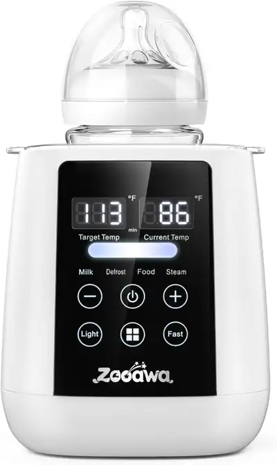 10-in-1 Baby Milk Warmer with IMD LED Display and Smart Temperat, View more