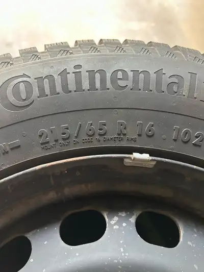 3 years old. 9/32”(2) 10/32”(2) New are 10/32” Rims fit a 2013 Volkswagen Tiguan AWD 2.0L