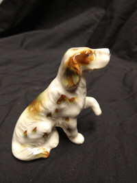 Porcelain Vintage Hand Painted Dog