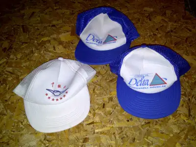 3 baseball hats all new unworn with adjustable bands, View more