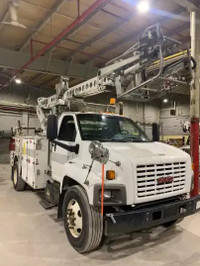 2009 GMC Altec AT40C Cable Placing Utility Truck