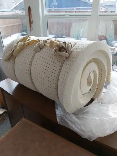 2” thick organic latex mattress topper, View more