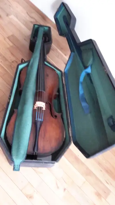 Old professional cello full size 1790 1850, View more