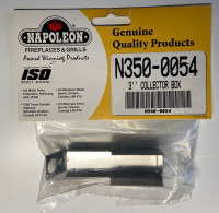 ✅ Napoleon BBQ Part: Front Ignitor 3’’ Collector Box #N350-0054