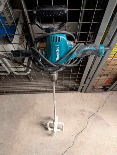 Various Power stools for Sale! Corded Makita Cement/Mortar Mixing Drill w/ mixing Paddle = 150.00 Ry...