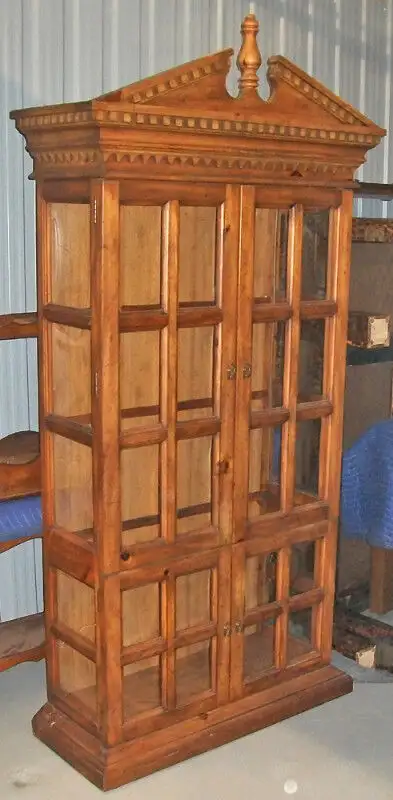 Armoire Vitrée Vaisselier Glass Display Cabinet - Heritage  USA, View more