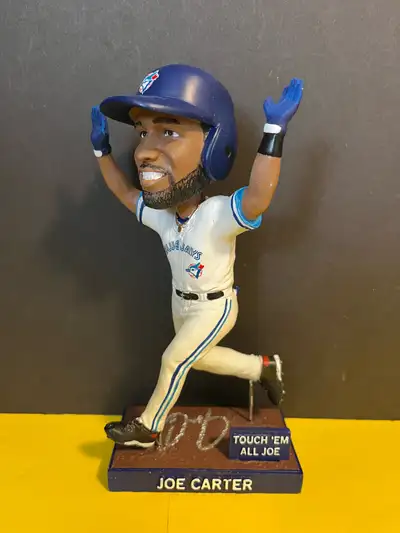 Toronto Blue Jays Joe Carter Signed Bobblehead, View more