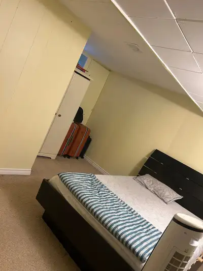 One private room for rent in a 2 bedroom basement only for ONE GIRL. Close to Northgate plaza, Fresh...
