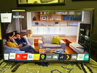 55 lg smart tv. New back lights  ultra HD 